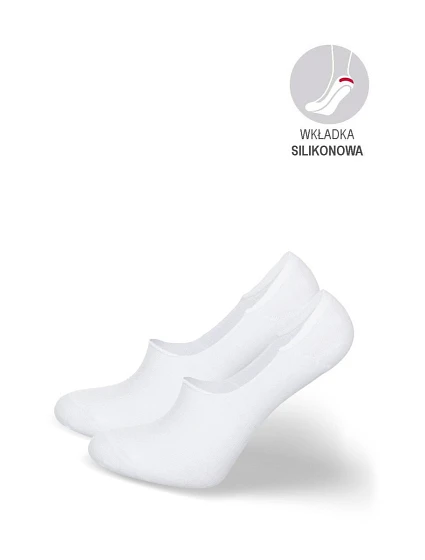 Pánské bambusové model 22044934 bílé ponožky - Milena