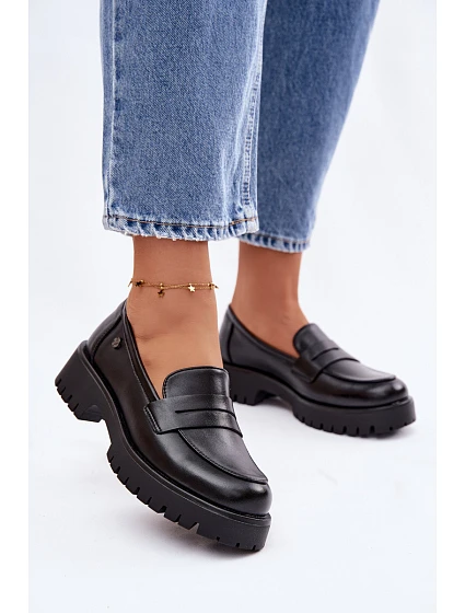 Kožené dámské  Černé model 22100097 - VINCEZA