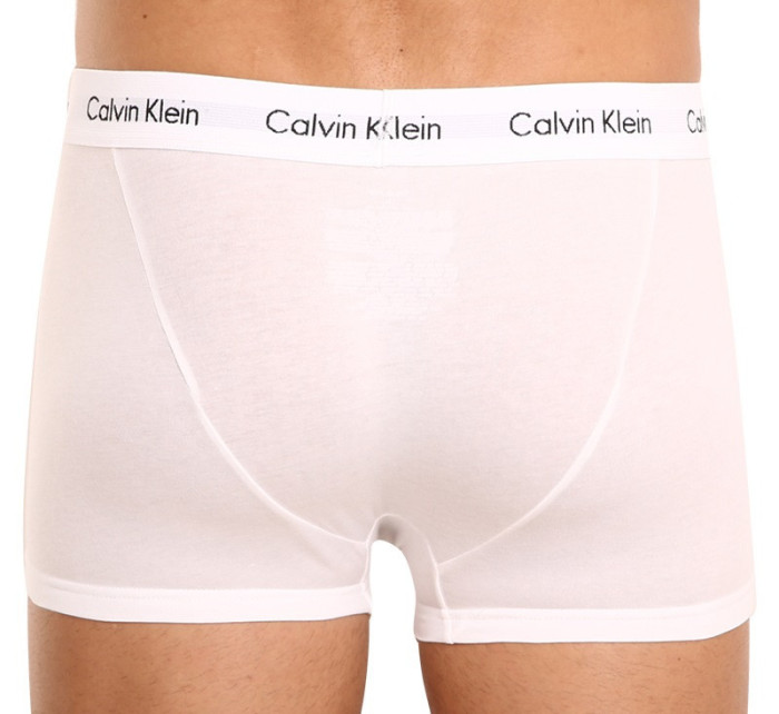 3PACK pánské boxerky Calvin Klein bílé