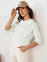 Dámská pruhovaná halenka bílá Dstreet model 21975090 - FashionStreet Dámská pruhovaná halenka bílá Dstreet model 21975090 - FashionStreet