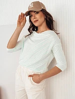 Dámská pruhovaná halenka APRICALE bílá FashionStreet RY2481
