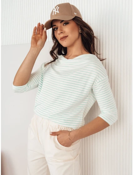 Dámská pruhovaná halenka bílá Dstreet model 21975090 - FashionStreet Dámská pruhovaná halenka bílá Dstreet model 21975090 - FashionStreet