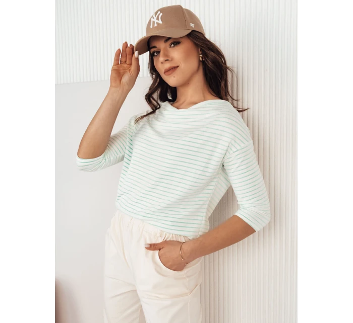 Dámská pruhovaná halenka bílá Dstreet model 21975090 - FashionStreet Dámská pruhovaná halenka bílá Dstreet model 21975090 - FashionStreet