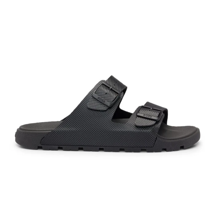 Klapki sportowe męskie Sand na czarne model 21359314 - Boss Klapki sportowe męskie Sand na czarne model 21359314 - Boss