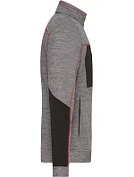 JN Pánská pletená fleecová bunda 02. carbon model 22532573 - Daiber JN Pánská pletená fleecová bunda 02. carbon model 22532573 - Daiber