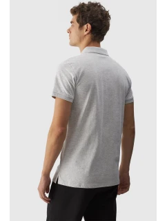 Pánské Polo Tričko Regular S  Šedé model 21675010 - 4F