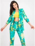 Dámské sako DHJ MA 7684A 1.22X tyrkysové