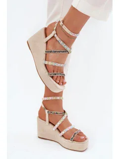 Bota na klínech  model 215005 Step in style