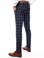 FashionStreet pánské tmavě modré chinos kalhoty UX3690 FashionStreet pánské tmavě modré chinos kalhoty UX3690