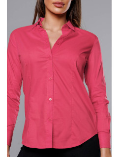 Klasická dámská košile v barvě vodního melounu (HH039-28)