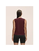 Dámské tričko CASALL Graphic Tank, barva bordová