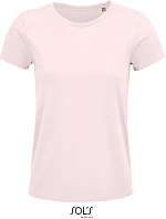 SOL'S Crusader Women Dámské tričko z bio bavlny 25.3581 pale pink