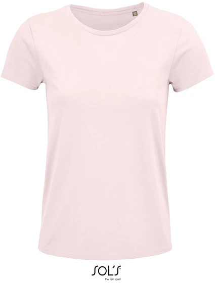 SOL'S Crusader Women Dámské tričko z bio bavlny 25.3581 pale pink SOL'S Crusader Women Dámské tričko z bio bavlny 25.3581 pale pink