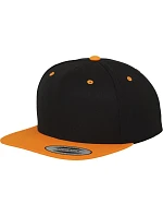 Flexfit 6089M 6 panelová Snapback kšiltovka 55.6089 black/neon orange
