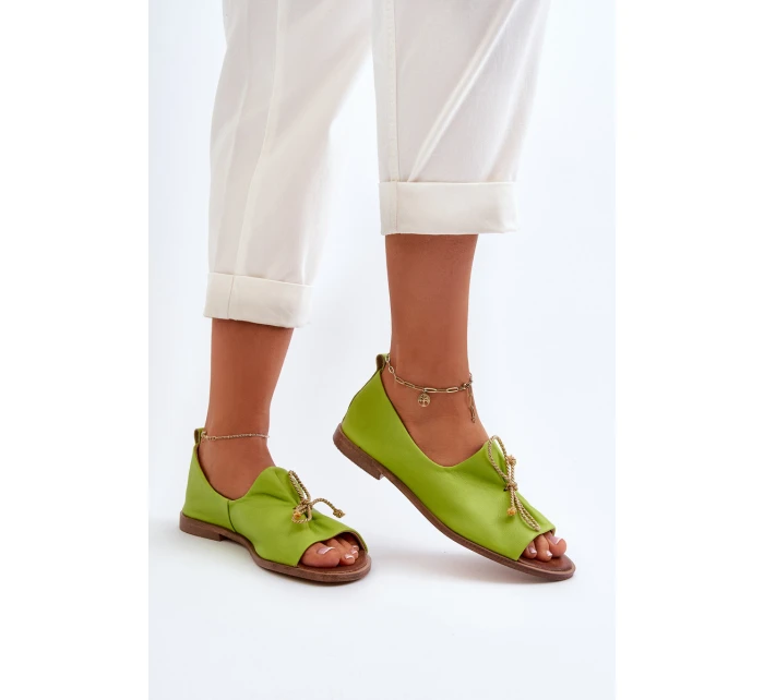 Dámské kožené baleríny model 21652455 - Zazoo Dámské kožené baleríny model 21652455 - Zazoo