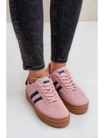 Dámské Tenisky Na Platformě Růžové model 21680443 - Boto