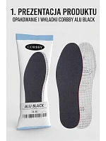 Corbby ALU BLACK Zimní Třívrstvé Vložky s Hliníkovou Fólií Corbby ALU BLACK Zimní Třívrstvé Vložky s Hliníkovou Fólií