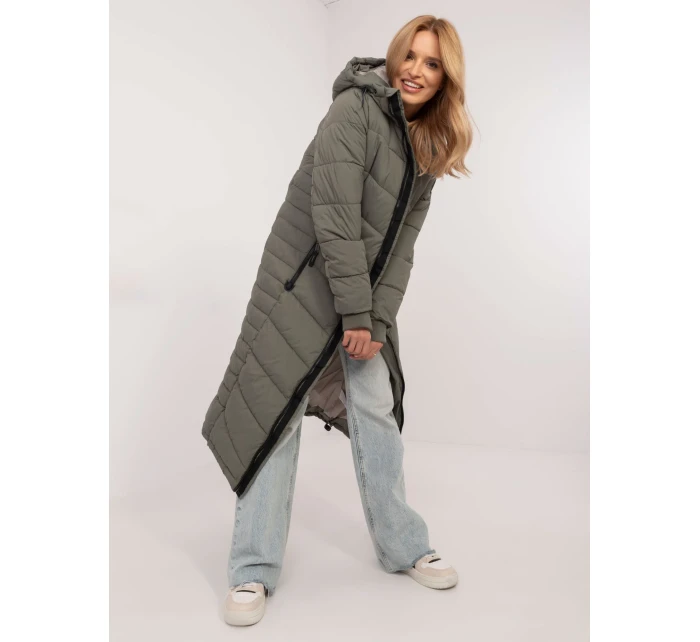 Kabát D51160XB44540A2 khaki