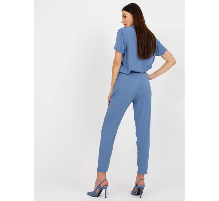 Spodnie model 21271929 niebieski - FPrice Spodnie model 21271929 niebieski - FPrice