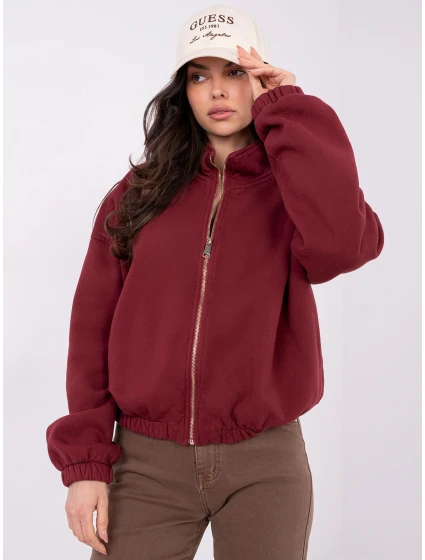 Bluza WT BL model 21859070 bordowy - FPrice Bluza WT BL model 21859070 bordowy - FPrice
