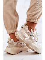 Sportovní obuv Tenisky GOE JJ2N4082 Béžová Sportovní obuv Tenisky GOE JJ2N4082 Béžová
