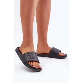 Pěnové Pantofle Dámské Big Star OO274040 Černé