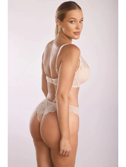 Dámská pushup podprsenka Luna model 20576772 Béžová - Kinga
