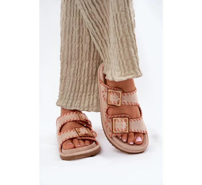 Pantofle model 213960 Step in style Pantofle model 213960 Step in style