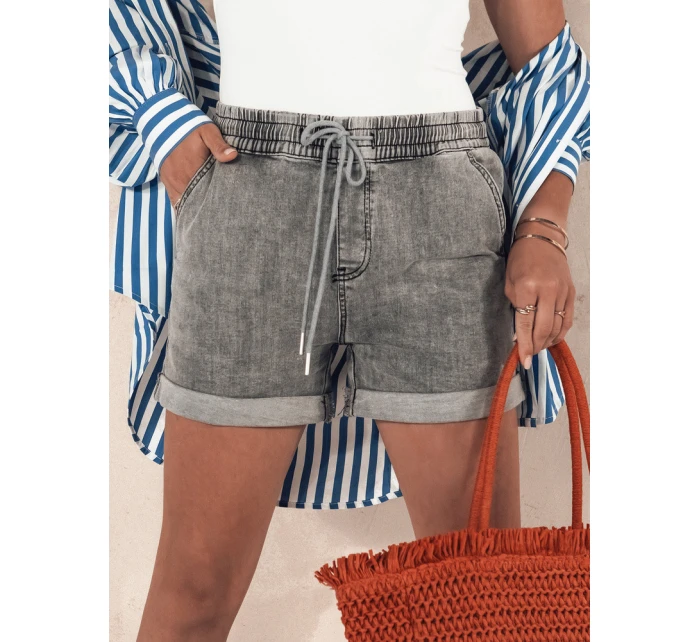 Dámské šortky RELAX šedé Dstreet model 21977893 - FashionStreet