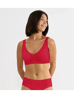 Podprsenka bez kostic sloggi ZERO Feel 2.0 Bralette červená - SLOGGI