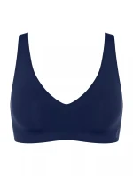 Dámská podprsenka ZERO Feel 2.0 Soft bra - BLUE - tm. modrá 2114 - SLOGGI