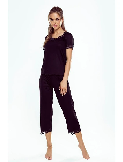 Dámské pyžamo Eldar First Lady Aster Plus kr/r 2XL-3XL