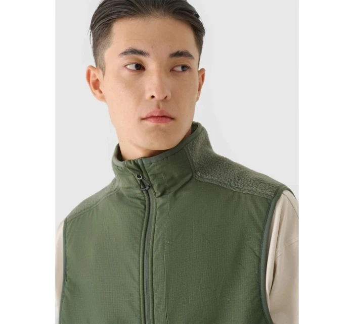 Pánské tričko bez rukávů se stojáčkem 4F 4FRAW24TVESM172-43S Pánské tričko bez rukávů se stojáčkem 4F 4FRAW24TVESM172-43S