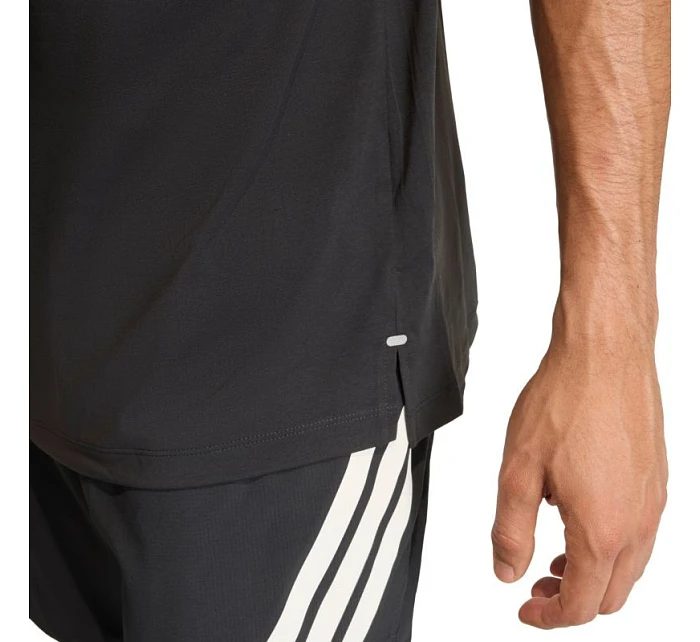 Pánské tričko adidas ADI365 Running Climacool Iconic T-shirt black JZ7694 pánské