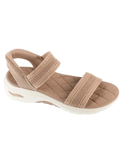Skechers Slip-Ins: Sandály GO Walk Arch Fit 2.0 – Kennedy 140844-TAN, béžové, velikost 36 Skechers Slip-Ins: Sandály GO Walk Arch Fit 2.0 – Kennedy 140844-TAN, béžové, velikost 36