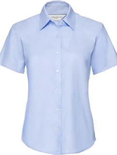 Halenka Oxford s krátkým rukávem 11. oxford blue model 22475351 - Russell Athletic