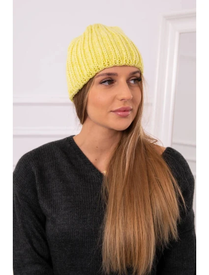 Dámská čepice Rebeka K345 žlutá Dámská čepice Rebeka K345 žlutá