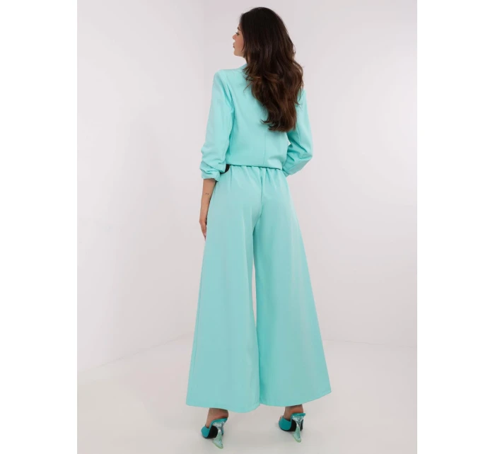 Spodnie DHJ SP mietowy model 20831781 - FPrice Spodnie DHJ SP mietowy model 20831781 - FPrice