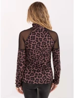 Bluzka MI BZ  czarno brązowy model 21757294 - FPrice