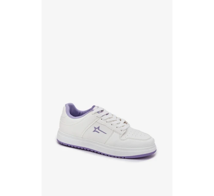 Dámské tenisky Big Star HI-POLY SYSTEM – bílo-fialové