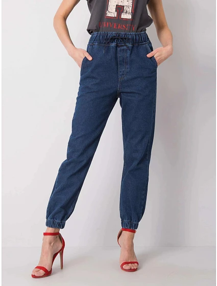 Dámské džíny s vysokým pasem model 16174070 RUE PARIS - FPrice Dámské džíny s vysokým pasem model 16174070 RUE PARIS - FPrice