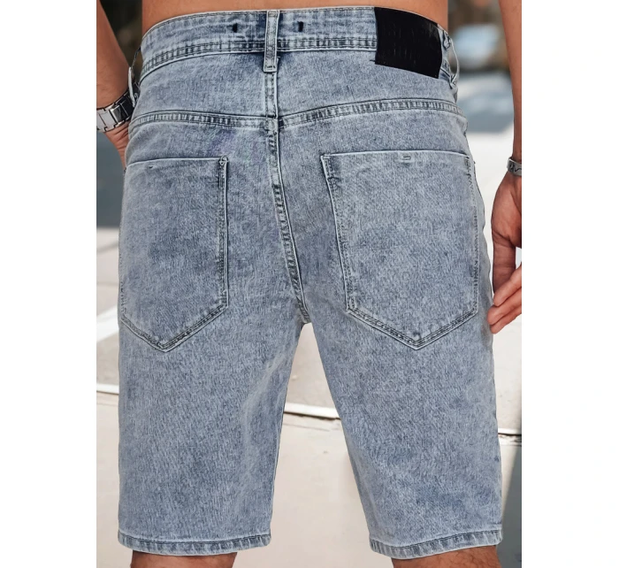 Pánské světle modré džínové šortky FashionStreet SX2490