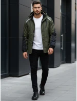 Pánská zelená bunda Dstreet TX5128