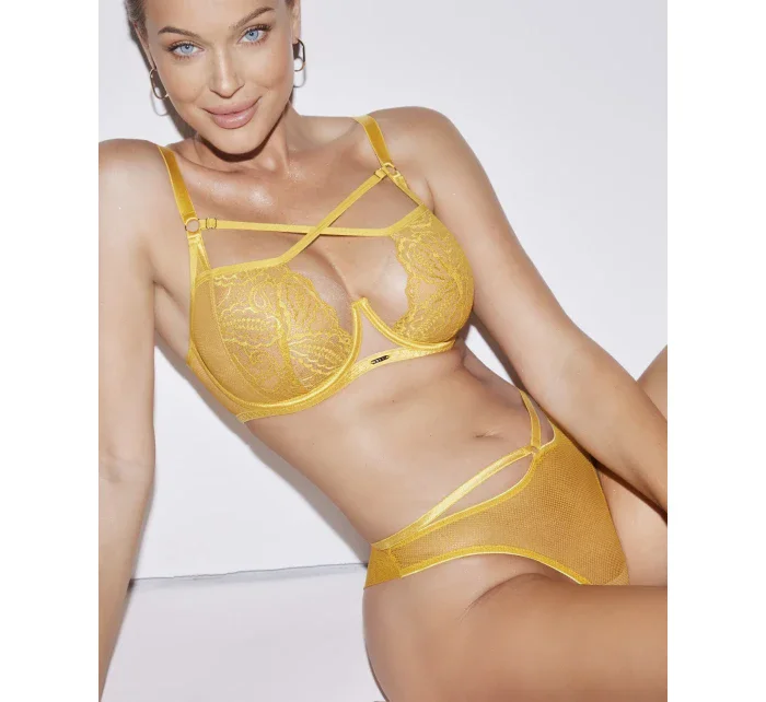 Dámské kalhotky brazilky model 20135156 Mila S2XL - Kinga Dámské kalhotky brazilky model 20135156 Mila S2XL - Kinga