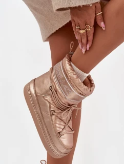 Ženské sněhule s šněrováním O'NEILL LISA WOMEN HIGH 90253012.99U Zlaté