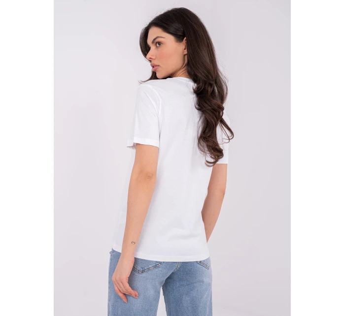 T shirt model 21821400 biały - FPrice