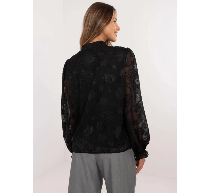 Dámská košile LK KS model 21269937 Černá Lakerta - FPrice Dámská košile LK KS model 21269937 Černá Lakerta - FPrice