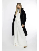 Černý dámský oversize kabát model 21247106 - Ann Gissy