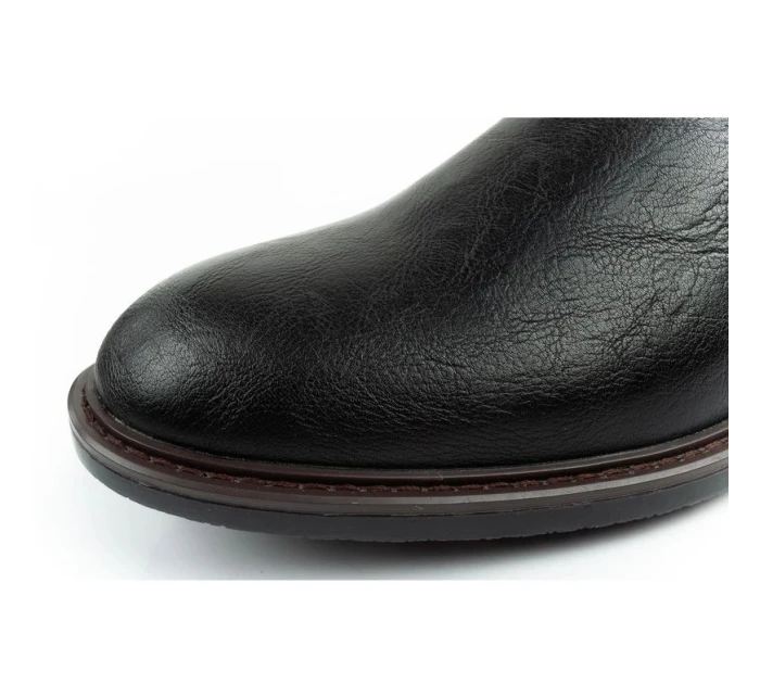 Wrangler Randy pánské boty sable boty elegantní módní slip-on černé