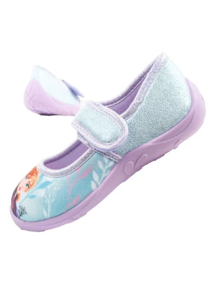 model 21394664 dětská obuv baleríny pantofle na suchý zip pantofle - Leomil